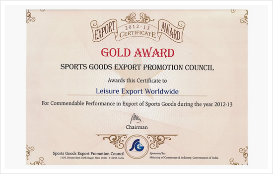 Export Award 2012-13