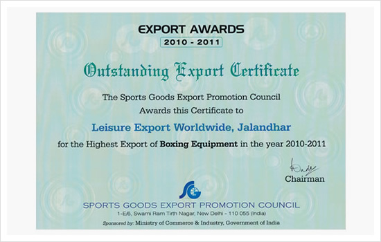 Export Award 2010-11