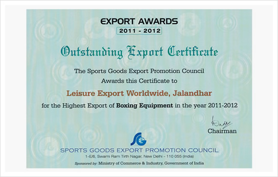 Export Award 2011-12